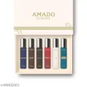 Amado Luxury Unisex Long Lasting Every Day Perfume Combo Gift Set for Men & Women - Pack Of 6 x 10ml Each