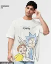 Trendy cartoon oversize Tshirt