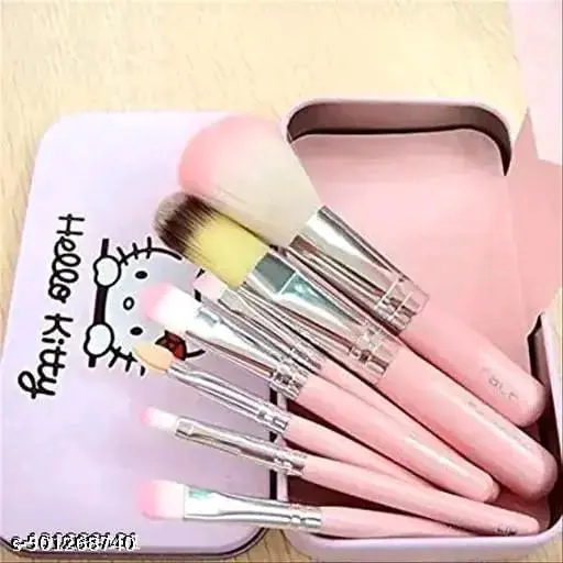 Makeup Kit 5Piece Makeup Brushes Set Tool Pro Foundation Blending Blush Eyeliner Face Powder Brush Kit (Pack 5)