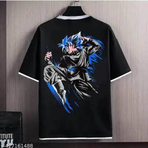Trendy Mens WearANIME Oversized Tshirt Name: Trendy Mens Wear Oversized Tshirt ANIME