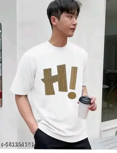 Hi brown tshirts cotton  Fabric: Cotton